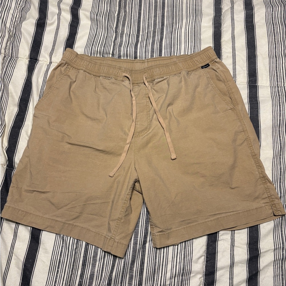 Quiksilver Men's Tan Athletic Shorts